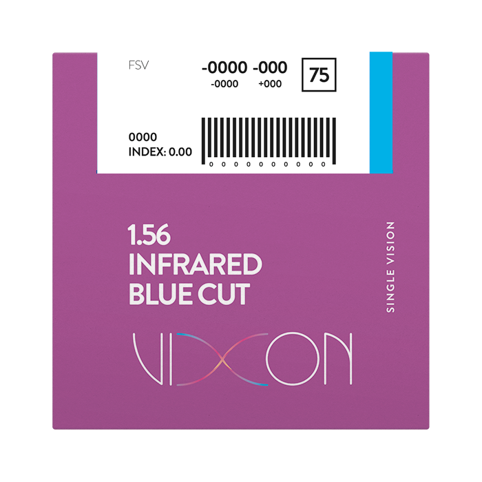 Vixon 1.56 Bluecut INFRARED FSV 65 SAR