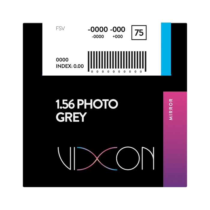 Vixon 1.56 Photo Gray FSV 70 Mirror Red