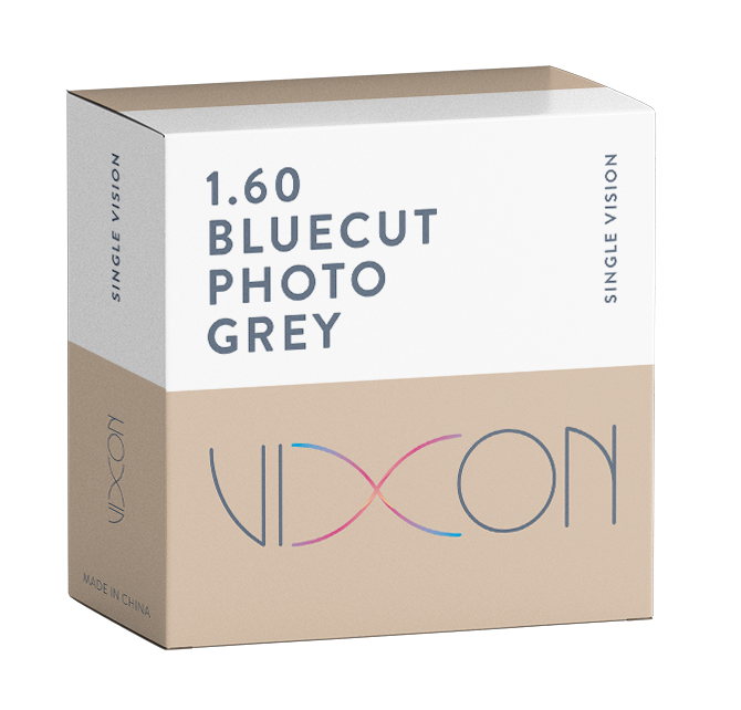 Vixon 1.60 Bluecut Photo Gray SPIN SFSV 75 (SAR BLUE)