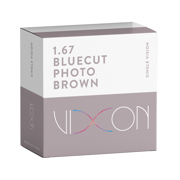 Vixon 1.67 Bluecut Photo Brown SPIN SFSV 75 (SAR BLUE)